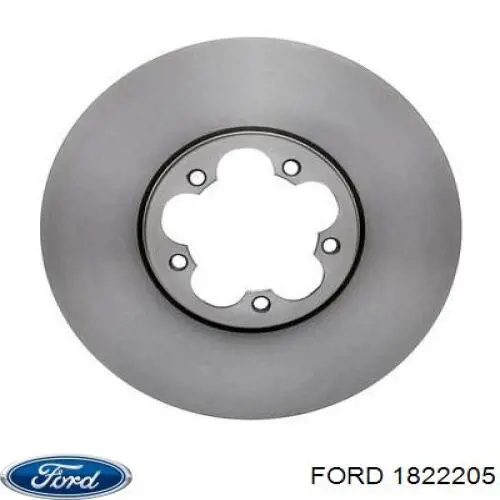 Диск переднього гальма Ford 1822205 ціна, від 65.16 USD