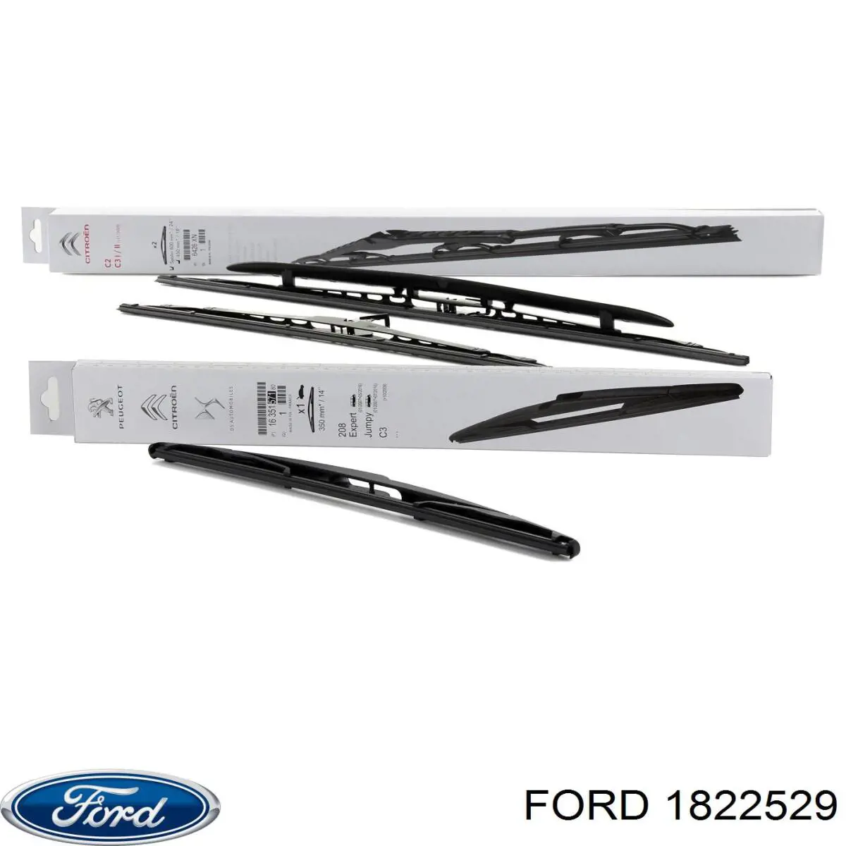 Щітка склоочисника заднього скла Ford 1822529 ціна, від 6.91 USD