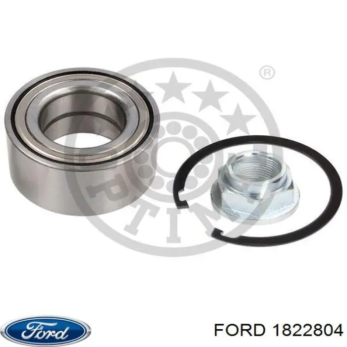 Комплект підшипник маточини передньої Ford 1822804 ціна, від 12.20 USD