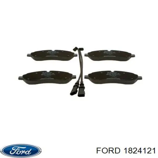 Гальмівні колодки Ford 1824121 ціна, від 43.94 USD