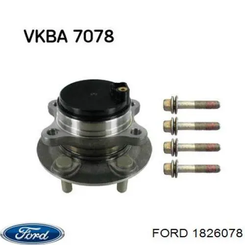 Купити 1826078 Ford Підшипник ступиці колеса