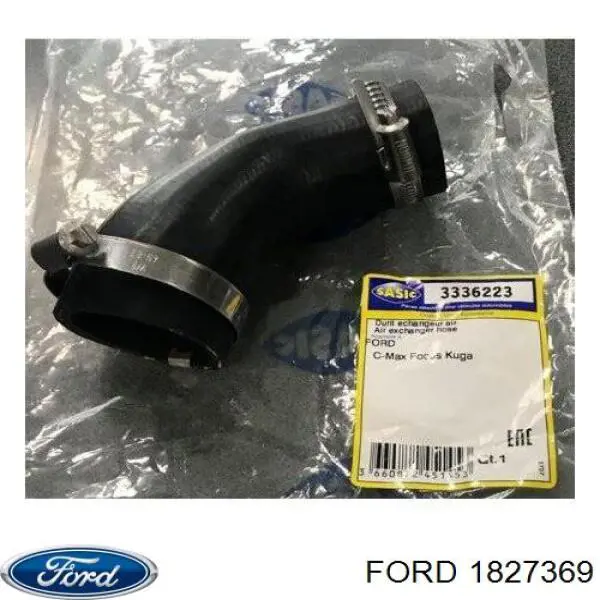 Шланг/патрубок інтеркулера, правий Ford Focus 3 (CB8) (Форд Фокус)
