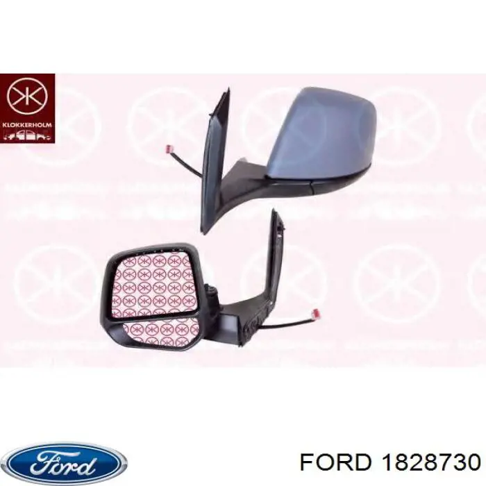 1828730 Ford Дзеркало заднього виду, ліве