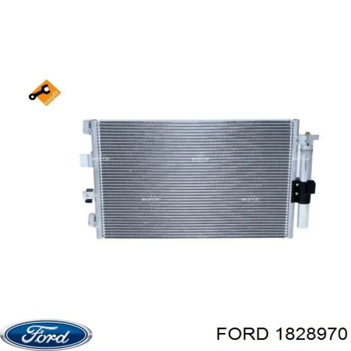 1828970 Ford радіатор кондиціонера