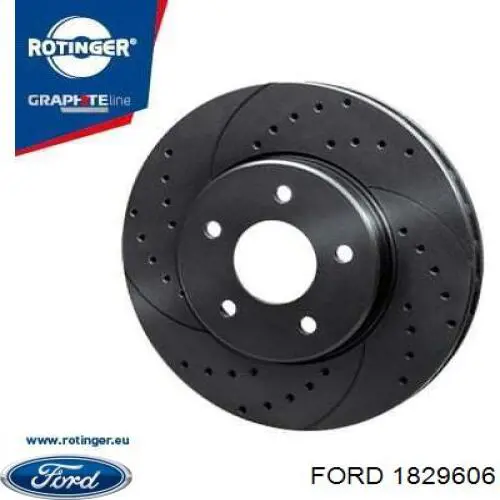 1829606 Ford Гальмо дискове переднє