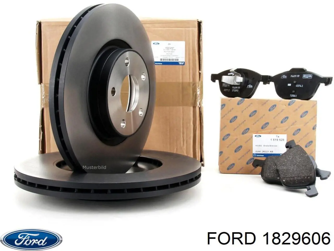 Купити 1829606 Ford Ротор гальмівний