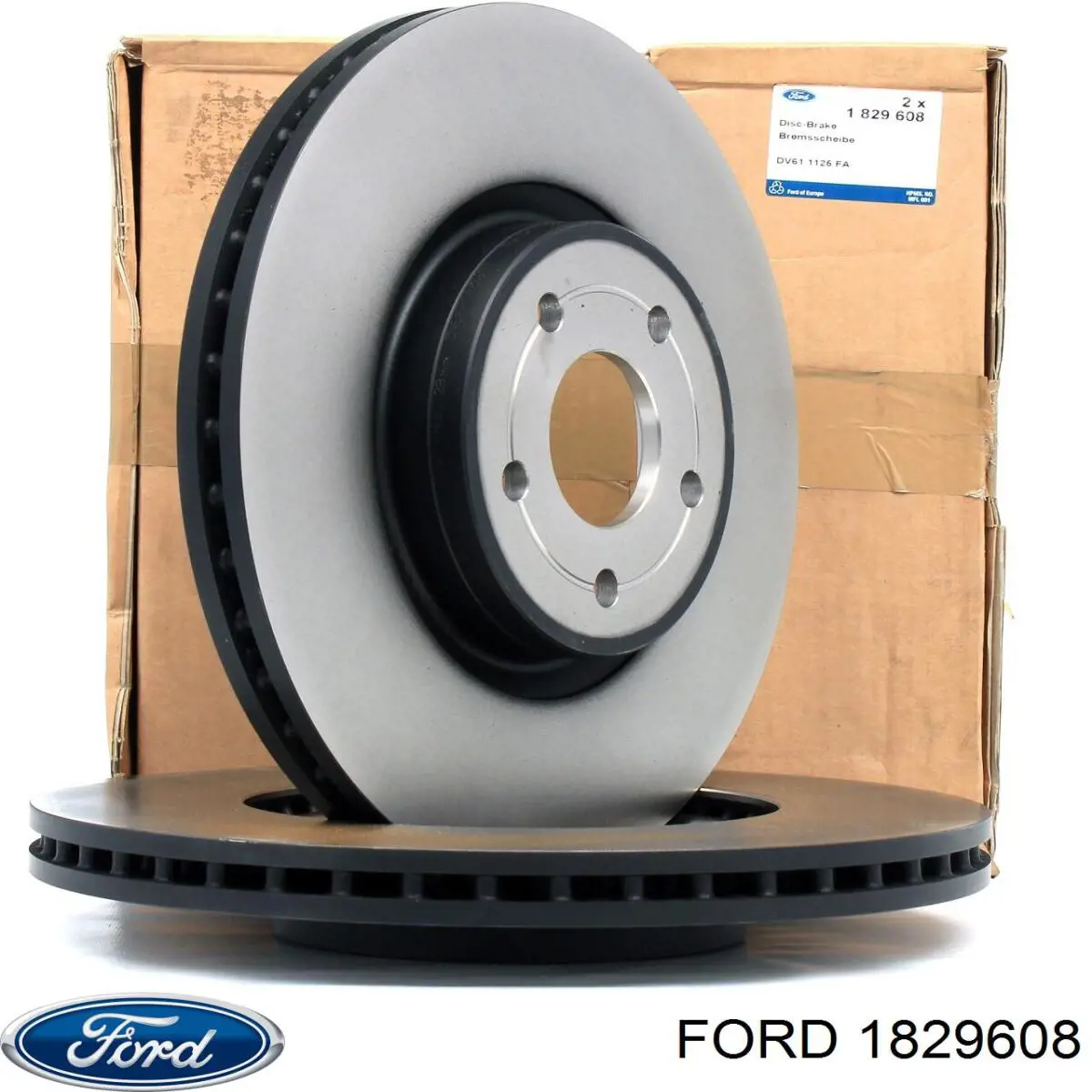 1829608 Ford диск гальмівний передній