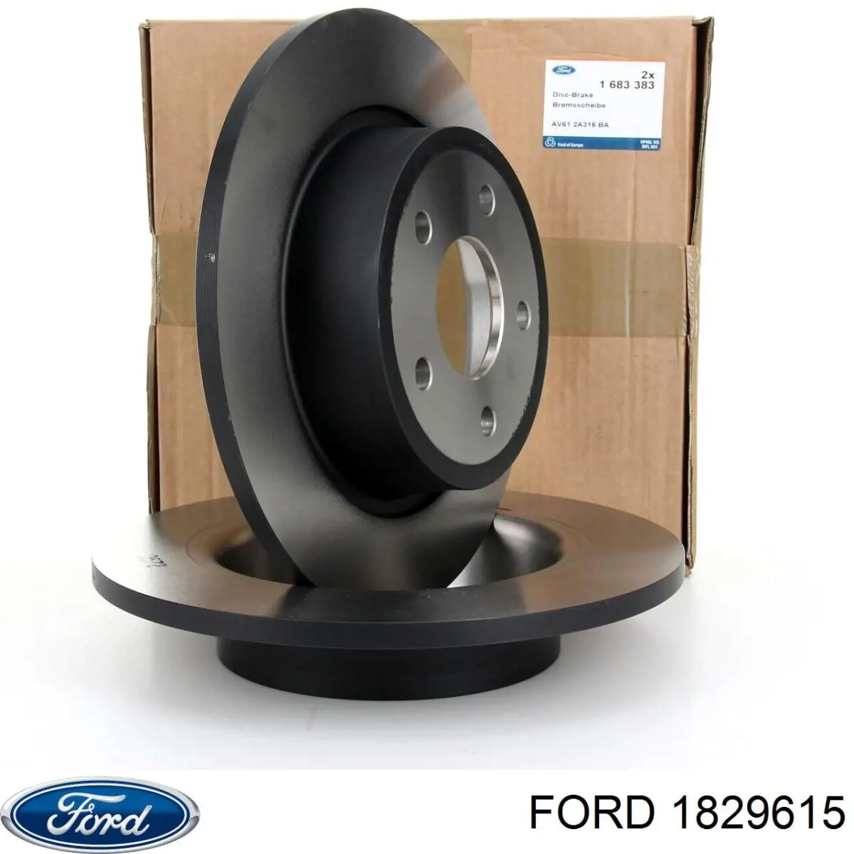 1829615 Ford Дискові гальма
