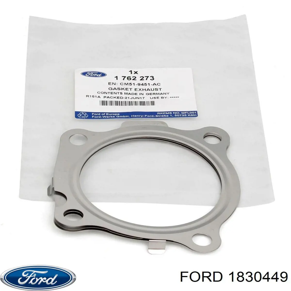 Купити 1830449 Ford Прокладка впускного колектора