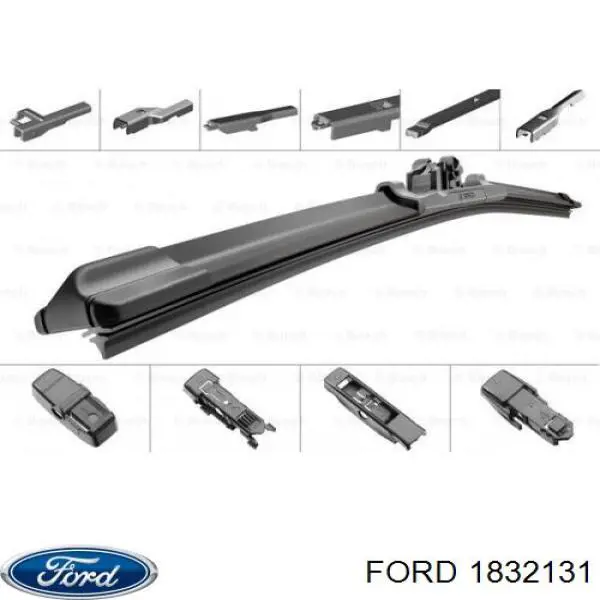 Купити 1832131 Ford Щітка-двірник лобового скла, водійська