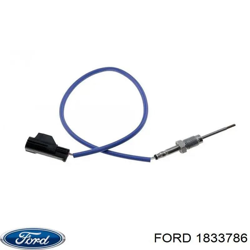 Датчик температури відпрацьованих газів (ВГ), в каталізаторі Ford Kuga (CBS) (Форд Куга)