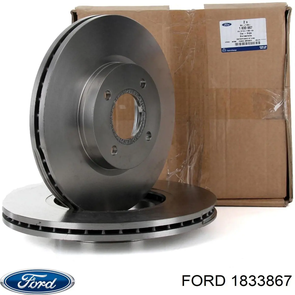 Купити 1833867 Ford Ротор гальмівний