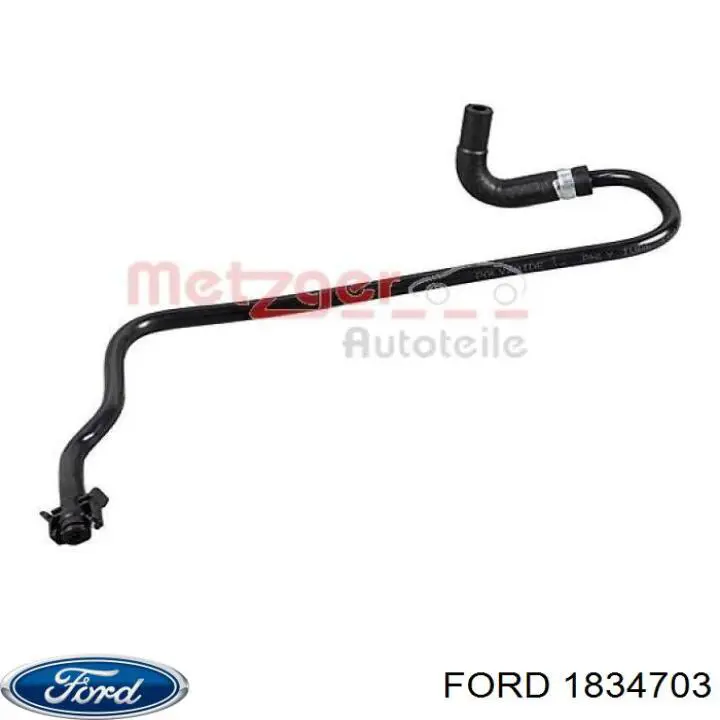 Шланг/патрубок системи охолодження Ford Mondeo 4 (CA2) (Форд Мондео)