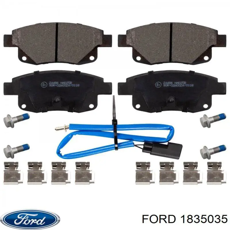1835035 Ford Жалюзі радіатора охолодження