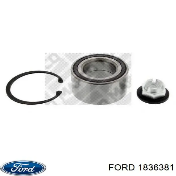 Підшипник ступиці 1836381 Ford