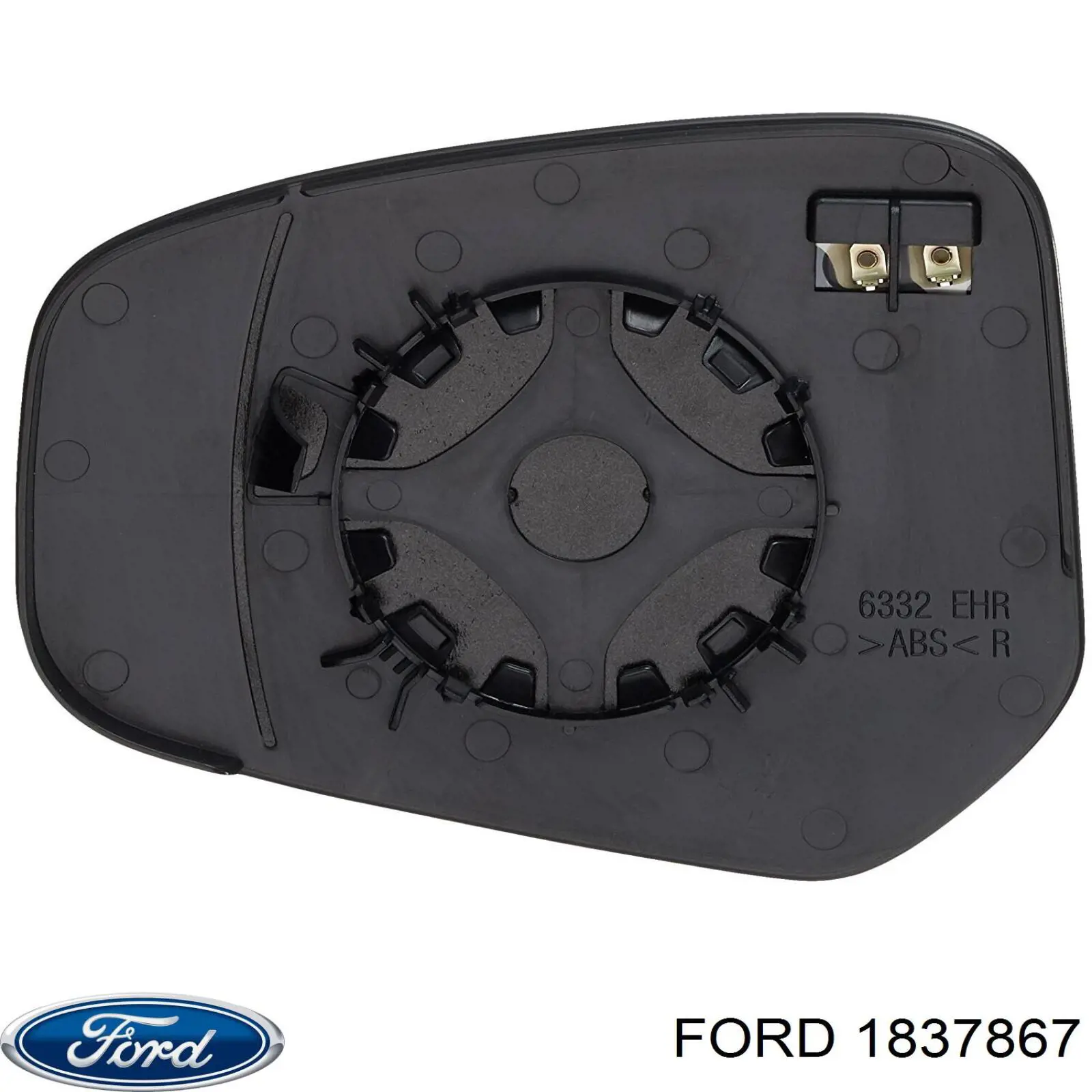 Купити 1837867 Ford Скло дзеркала заднього виду, правого