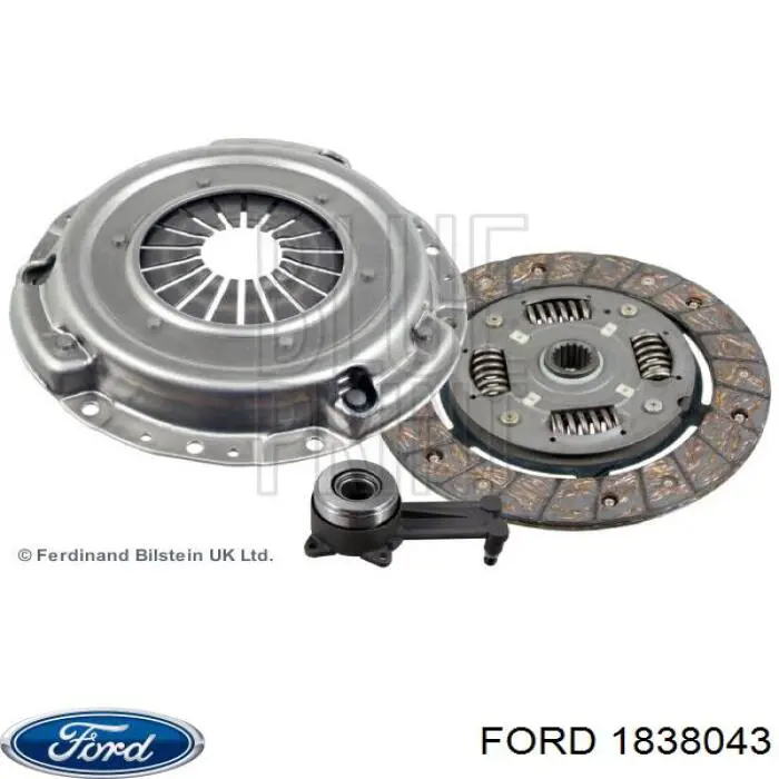 Робочий циліндр зчеплення в зборі з витискним підшипником Ford 1838043 ціна, від 45.42 USD