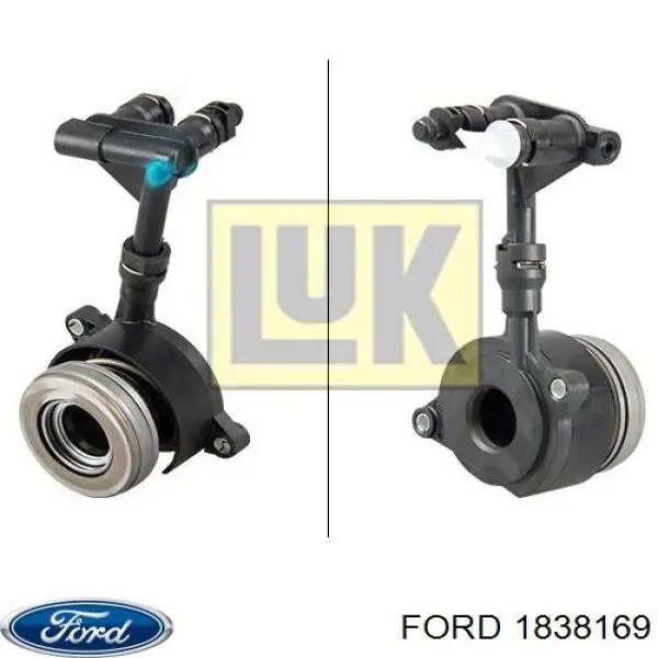 1838169 Ford Робочий циліндр зчеплення в зборі з витискним підшипником