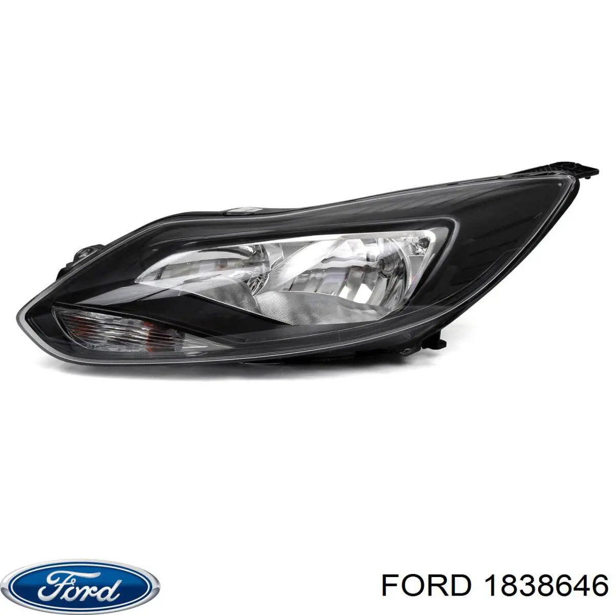 Купити 1838646 Ford Основна фара в зборі ліва