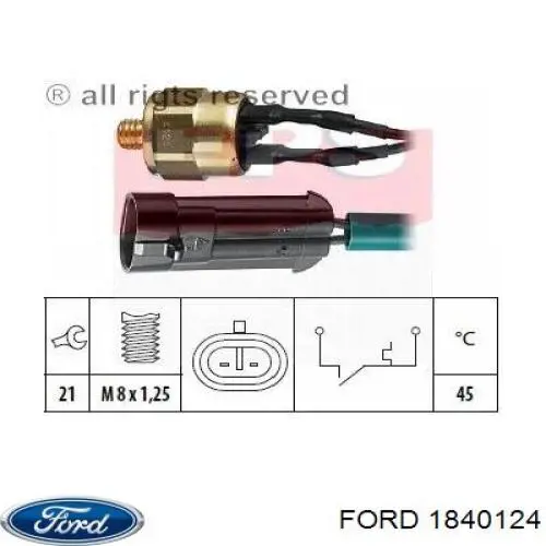 Купити BV613B436UC Ford Піввісь права