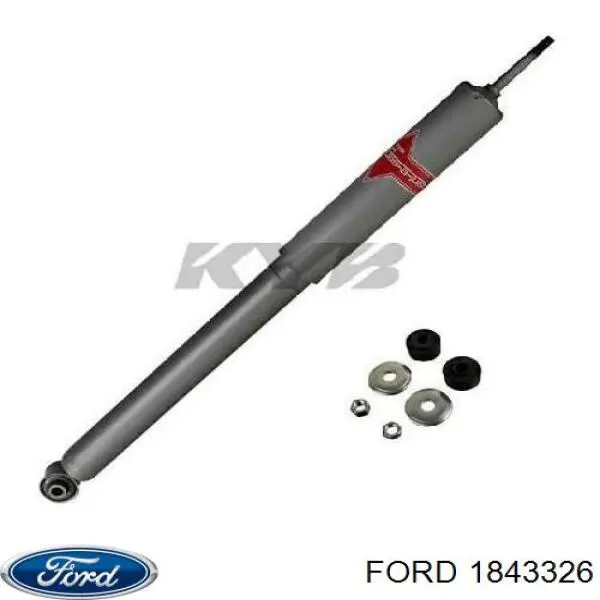 Купити 1843326 Ford Супорт задній лівий