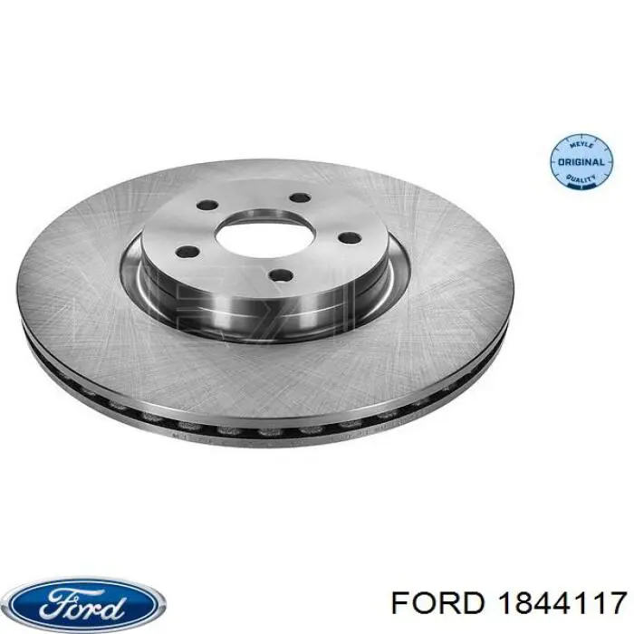 Диск переднього гальма Ford 1844117 ціна, від 62.76 USD
