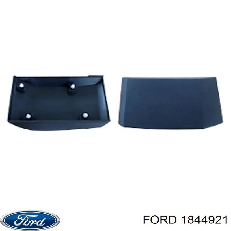2328893 Ford Накладка стійки кузова зовнішня, центральна ліва