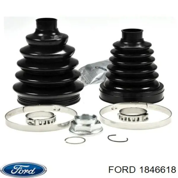 Пильники ШРКШів передній піввісі, комплект Ford 1846618 ціна, від 32.95 USD