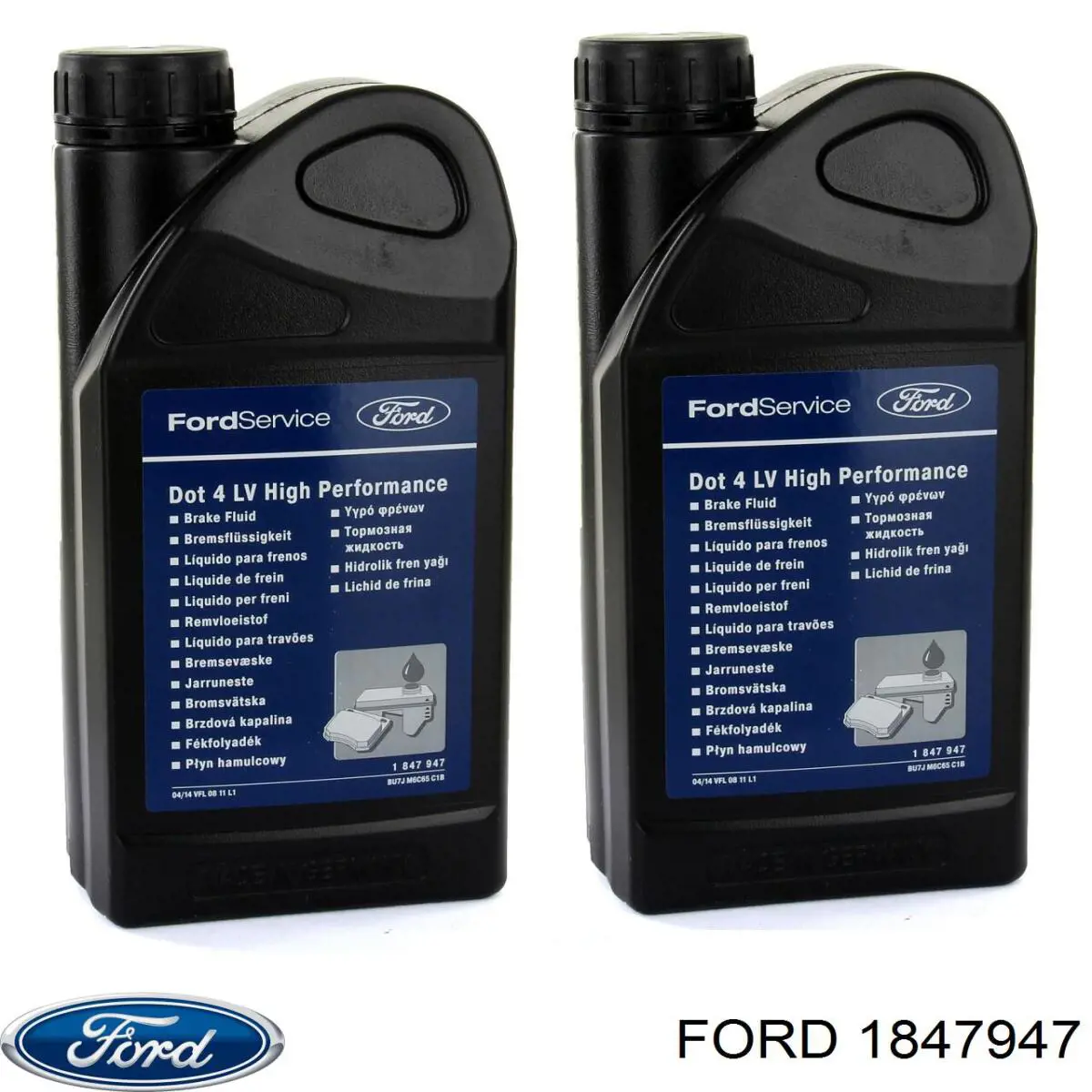 Рідина гальмівна 1847947 Ford