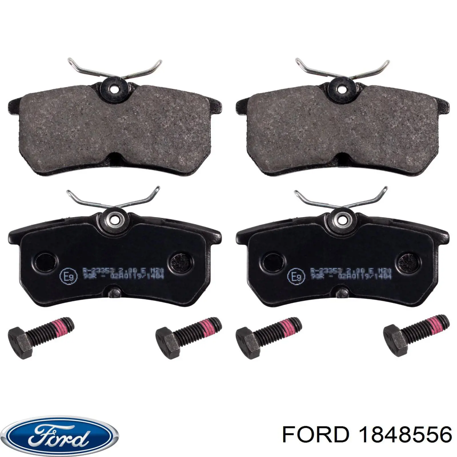 Задні гальмівні колодки 1848556 Ford