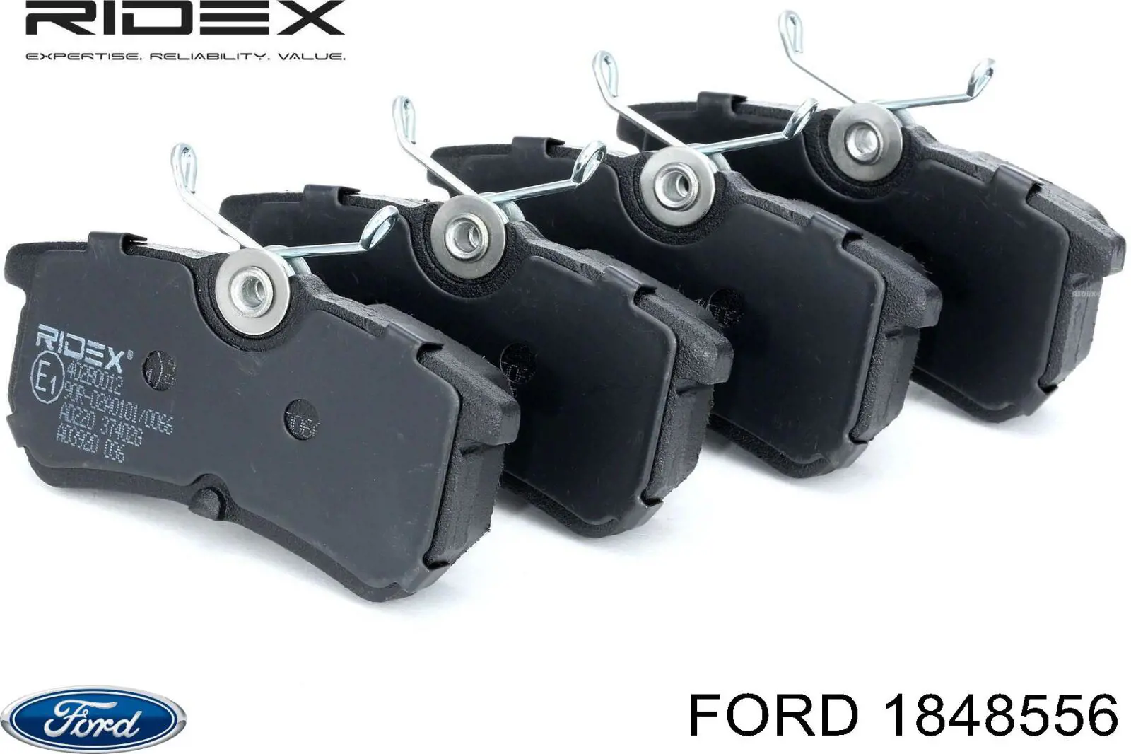 Задні дискові колодки Ford 1848556