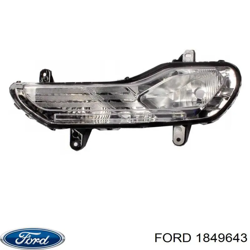 1801169 Ford фара протитуманна, права
