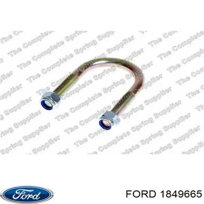 BK215560EC Ford Ресора (задня)