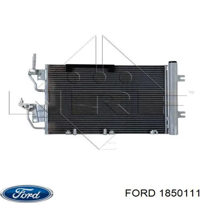 Конденсатор кондиціонера Ford 1850111 ціна, від 81.33 USD