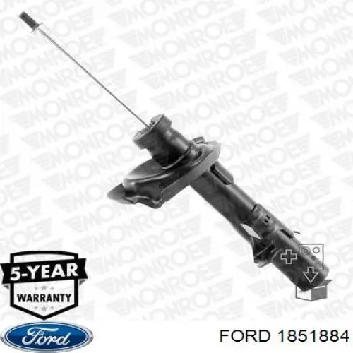 Купити 1851884 Ford Амортизатор передній, правий