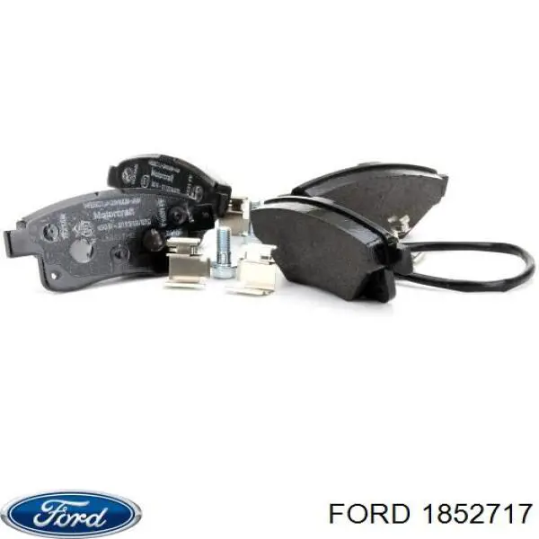 Купити 1852717 Ford Задні колодки