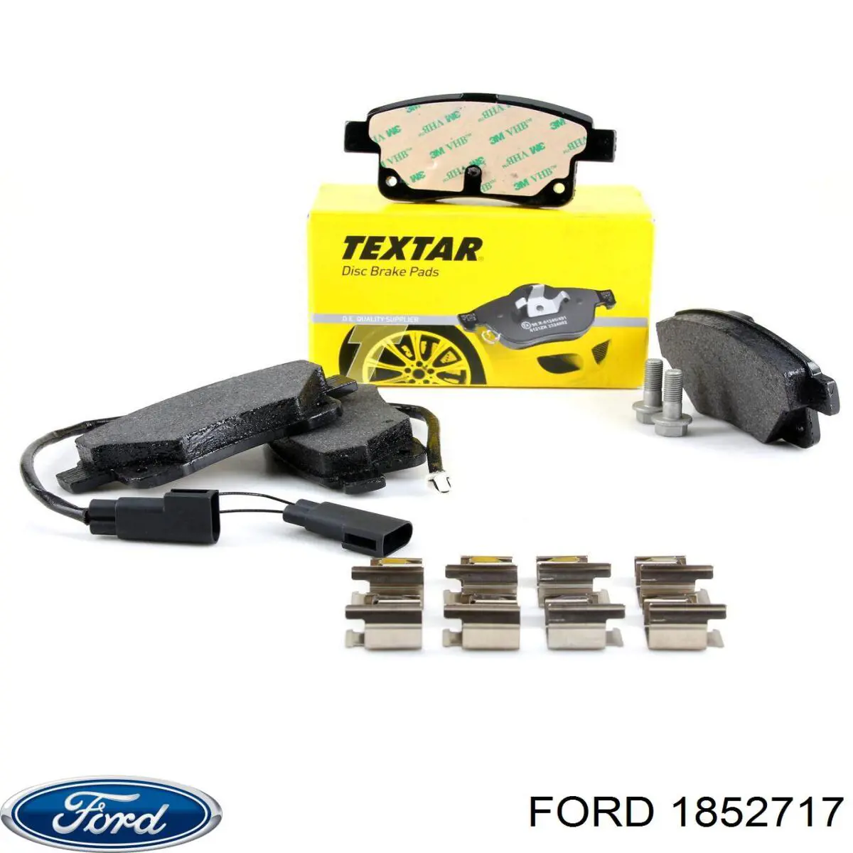 Задні гальмівні колодки Ford 1852717 ціна, від 19.42 USD