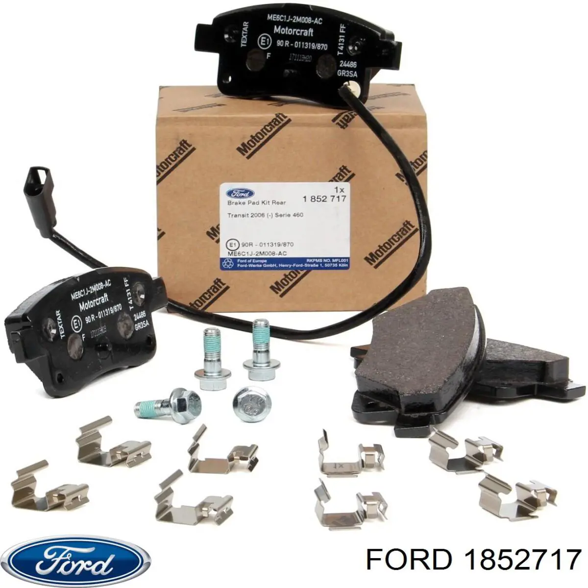 Задні дискові колодки Ford 1852717