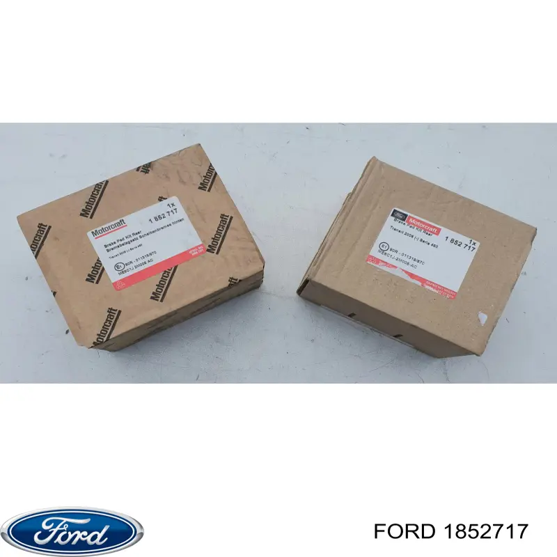 Купити 1852717 Ford Задні колодки