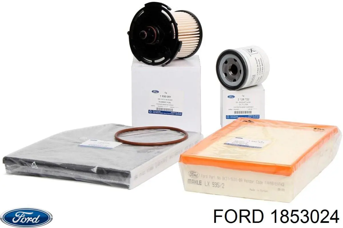 Купити 1853024 Ford Щітка-двірник лобового скла, водійська