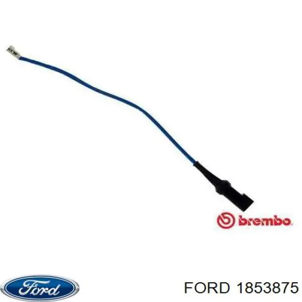 Датчик зносу гальмівних колодок, задній Ford 1853875 ціна, від 7.12 USD