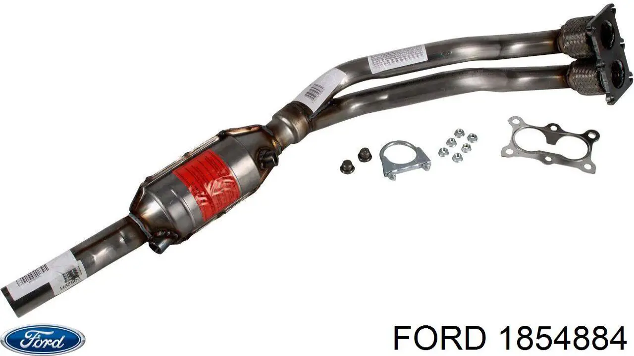 1854884 Ford Кріплення глушника переднє