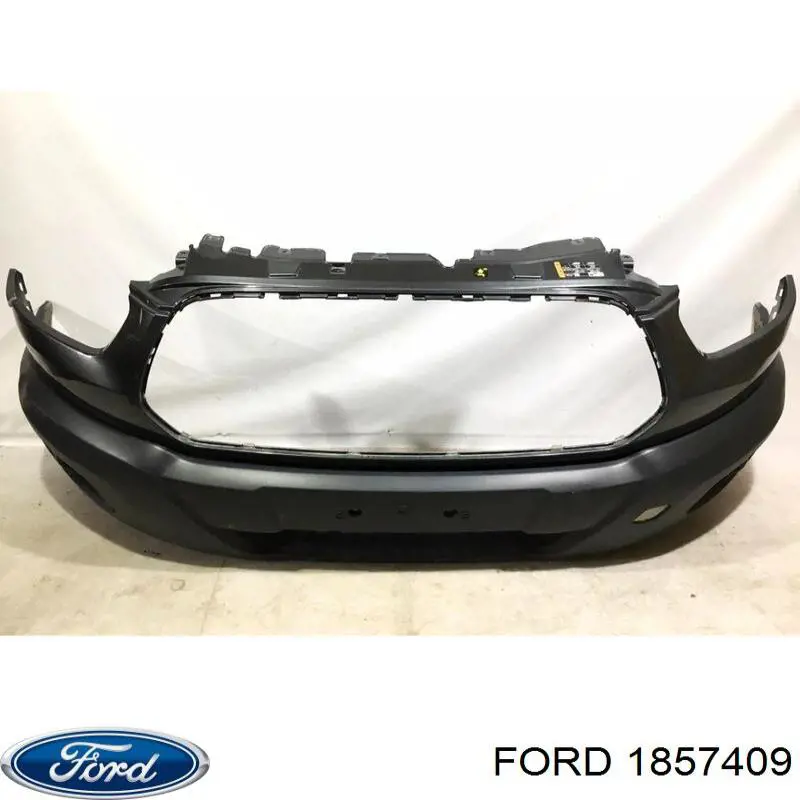 1857409 Ford Бампер передній, верхня частина