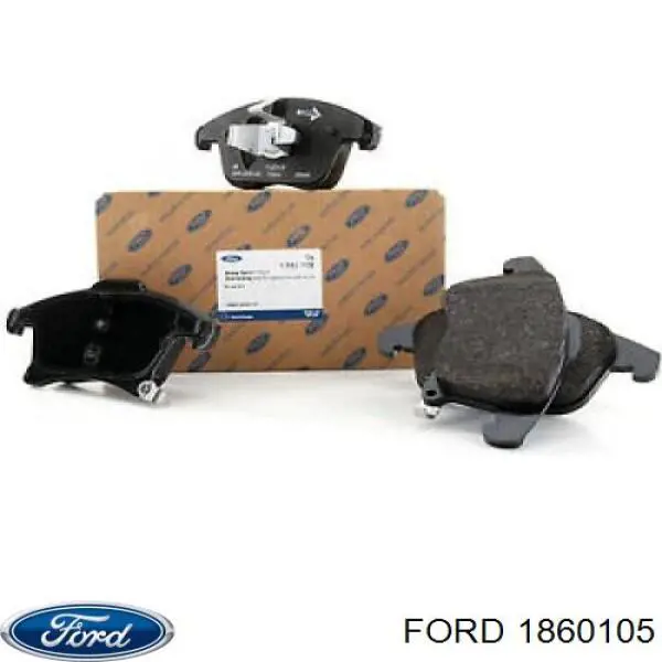 Гальмівні колодки Ford 1860105 ціна, від 40.26 USD