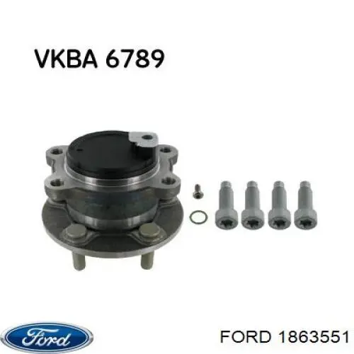 Купити 1863551 Ford Підшипник ступиці колеса