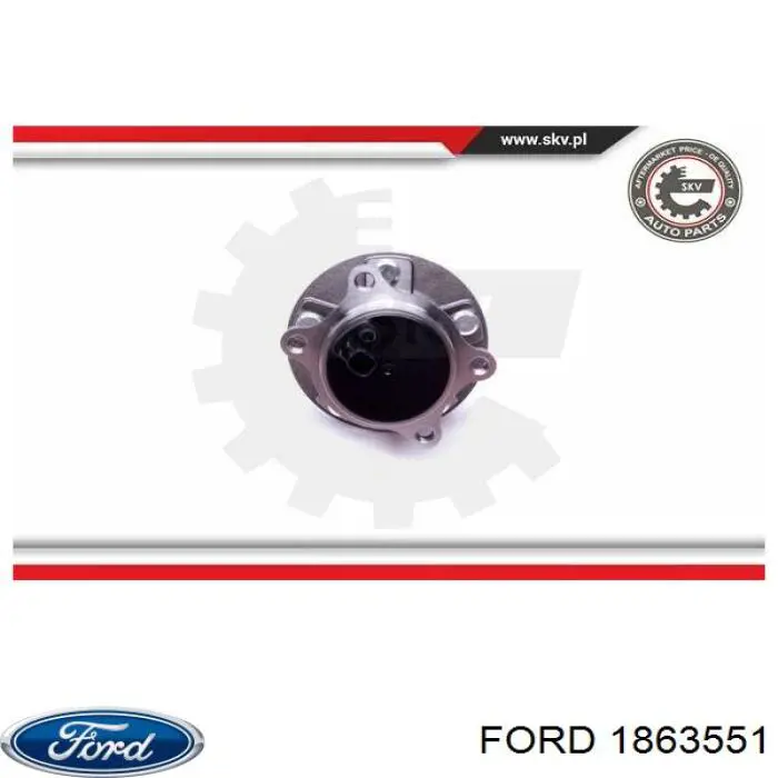 Маточини задніх коліс Ford 1863551 ціна, від 55.15 USD