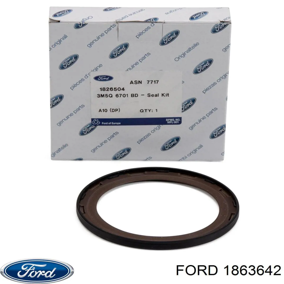 Сальник піввісі переднього моста, правою Ford 1863642 ціна, від 17.76 USD