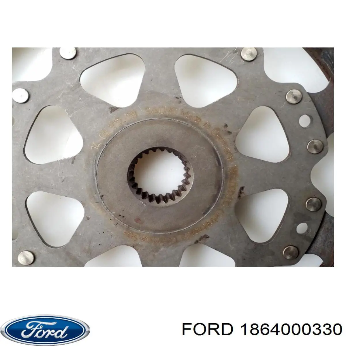 Диск зчеплення 1358648 Ford