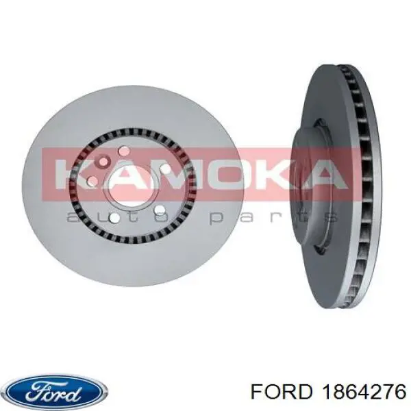 Диск переднього гальма Ford 1864276 ціна, від 70.27 USD