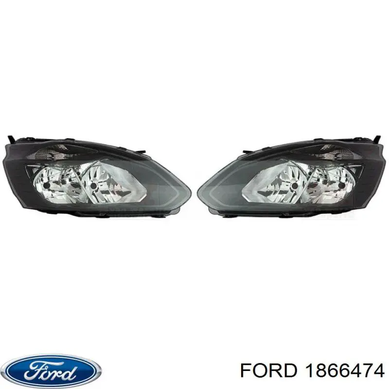 Фара правая Ford 1866474 ціна, від 169.47 USD
